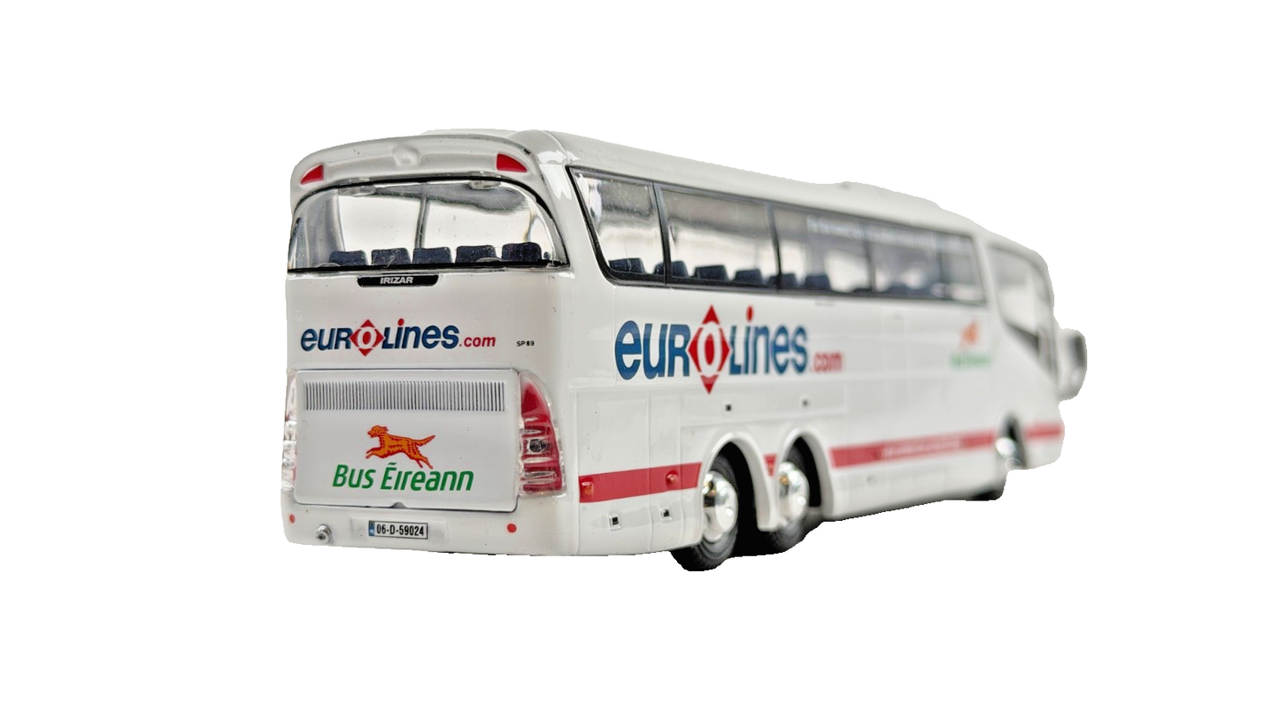 OXFORD DIECAST 1/76 SCALE - SCANIA IRIZAR BUS EIREANN EUROLINES COACH UNBOXED #1