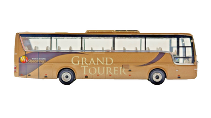 CORGI 1/76 SCALE - VAN HOOL ALIZEE WALLACE ARNOLD SHEARINGS GRAND TOURER UNBOXED