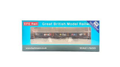EFE RAIL OO GAUGE - E87037 - BR SPA OPEN WAGON RAILFREIGHT METALS TMC GRAFFITI
