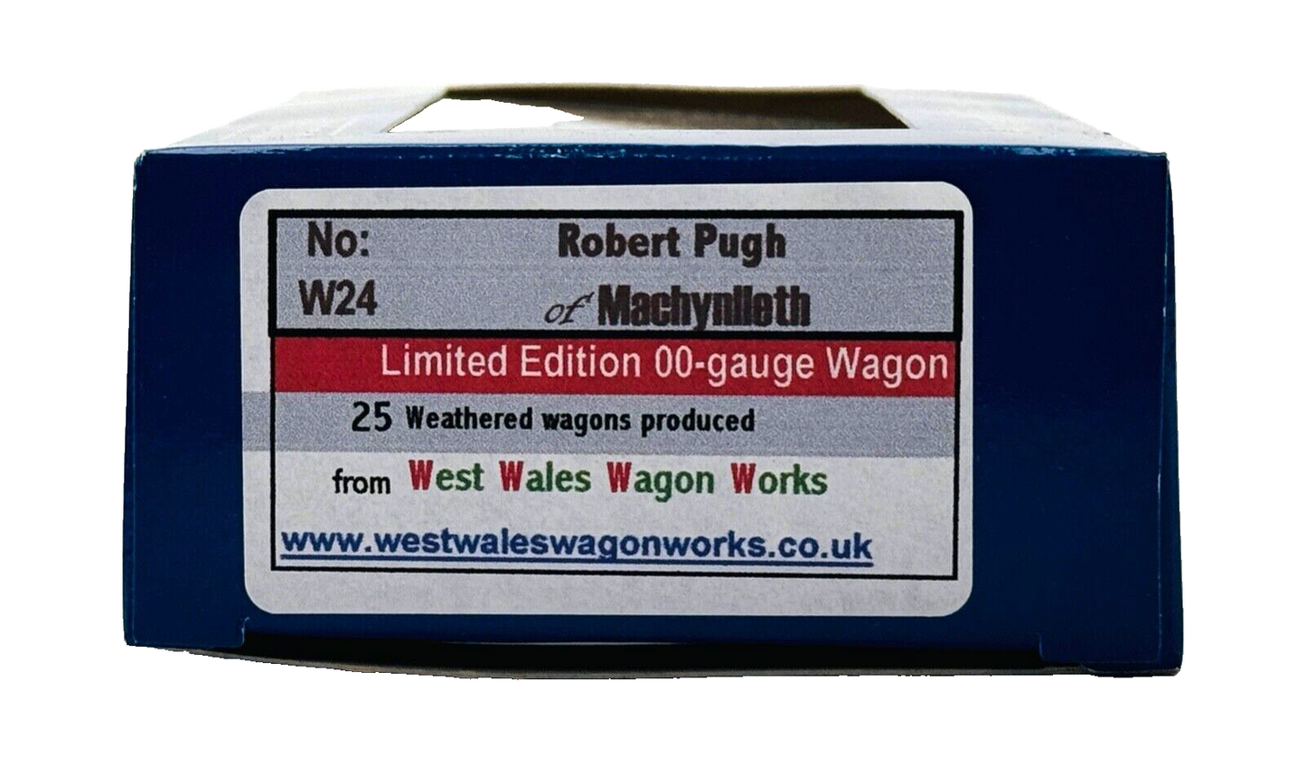 DAPOL 00 GAUGE - ROBERT PUGH MACHYNLLETH WAGON NO.8 (W) (LIMITED EDITION)