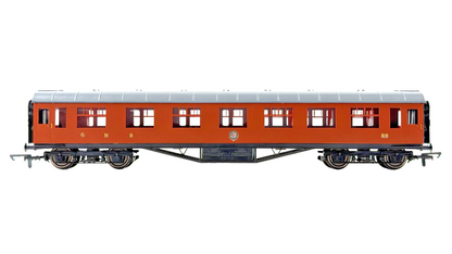 SILVER FOX MODELS OO GAUGE - GNRI NORTHERN IRISH RAIL F16 COACH MAHOGANY 89