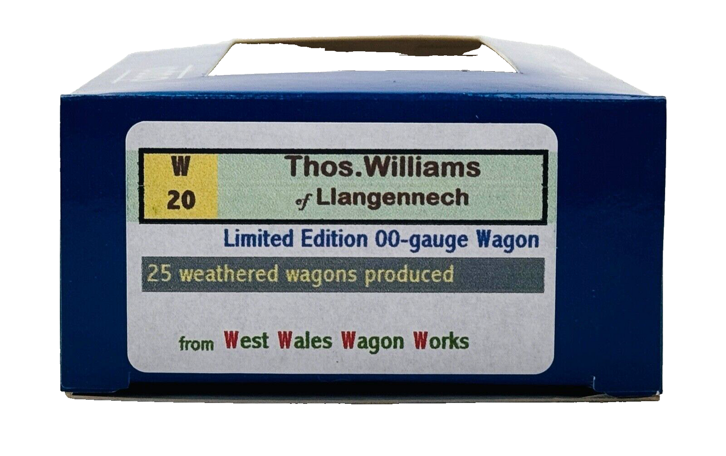 DAPOL 00 GAUGE - THOS. WILLIAMS LLANGENNEGH PLANK WAGON NO.456 (LIMITED EDITION)