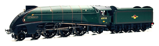 HORNBY 00 GAUGE - R2535 - BR GREEN 4-6-2 CLASS A4 SEAGULL 60033 (RENAMED) BOXED