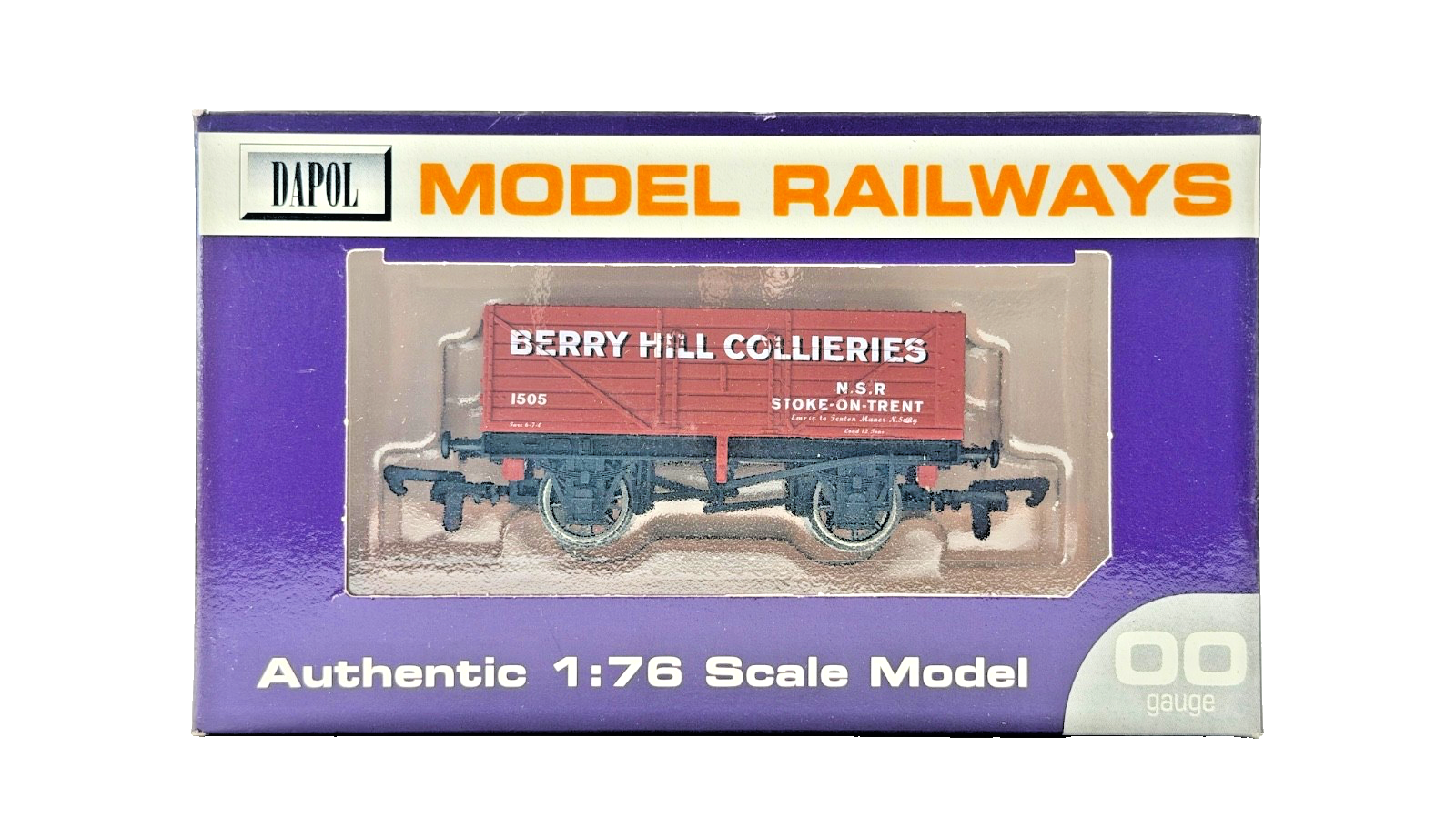 DAPOL 00 GAUGE - BERRY HILL COLLIERIES STOKE ON TRENT NSR 1505 (LIMITED EDITION)