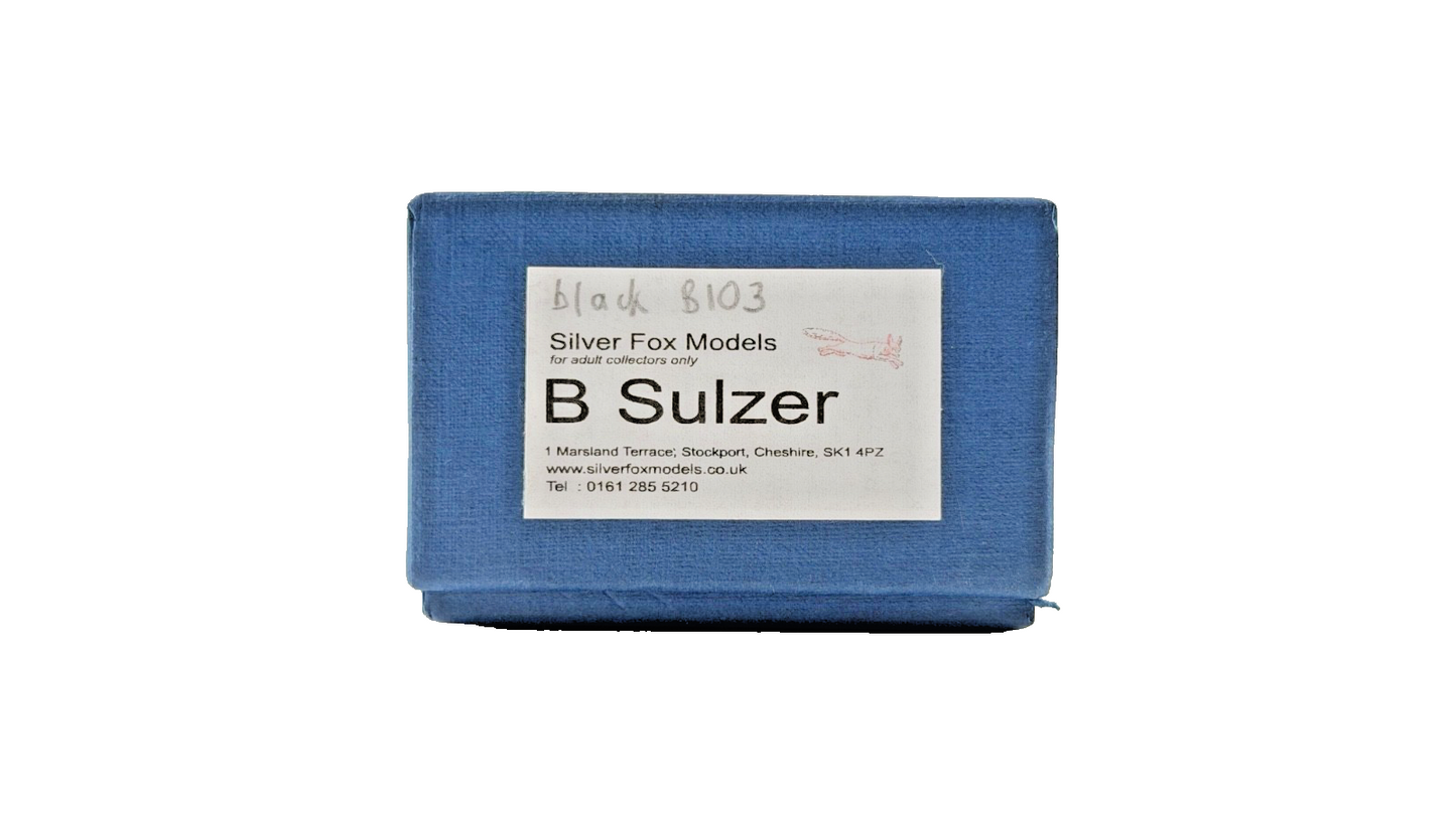 SILVER FOX MODELS OO GAUGE - IRISH CIE BLACK 101 CLASS B SULZER B103 - BOXED