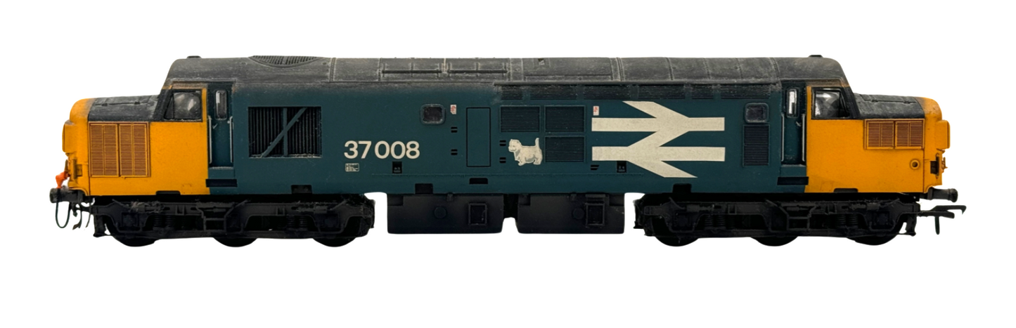 BACHMANN 00 GAUGE - CLASS 37 DIESEL 37008 LARGE LOGO SCOTTIE DOG (BENS RESPRAYS)