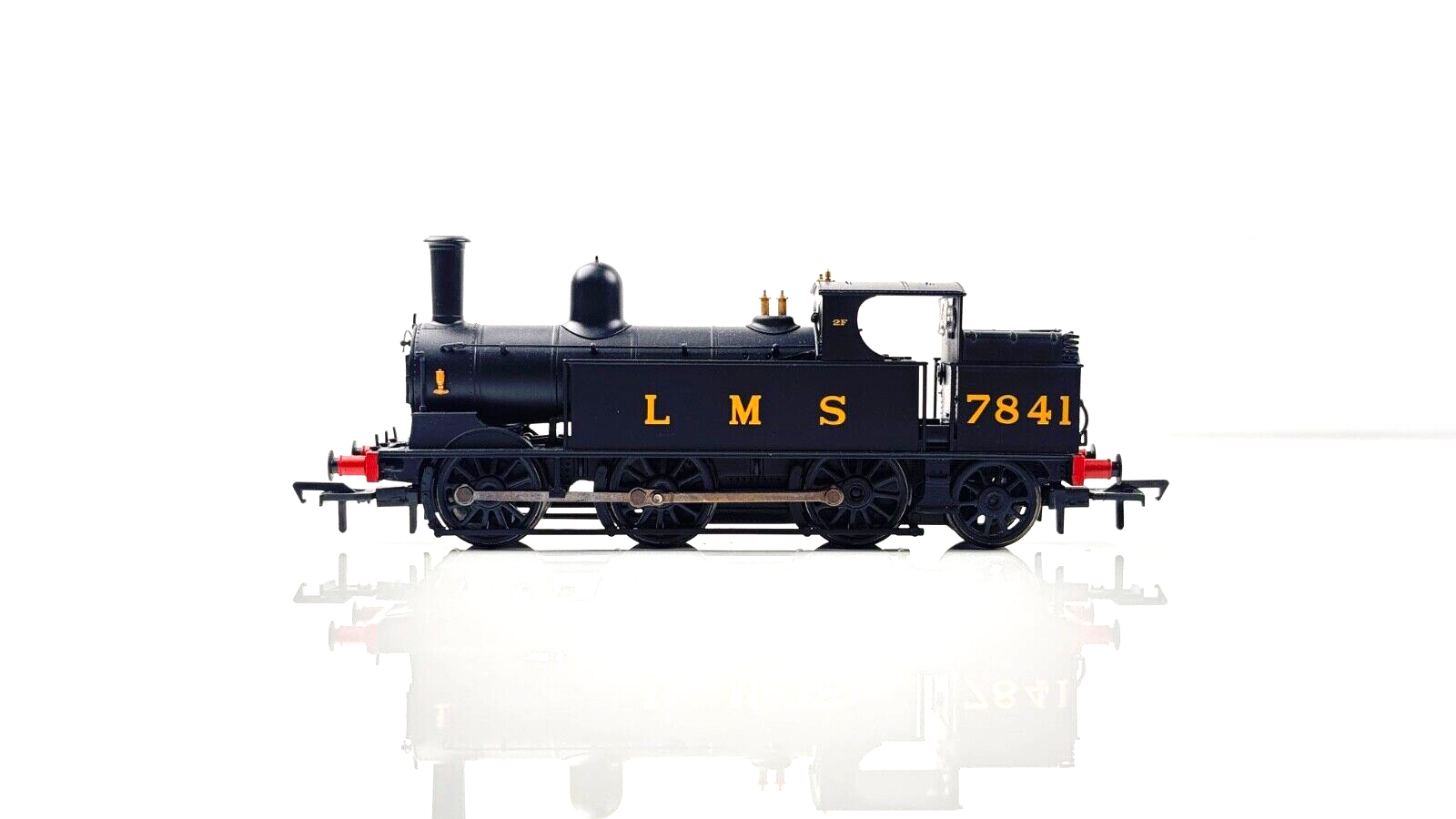 BACHMANN 00 GAUGE - 35-051 - LNWR WEBB COAL TANK 7841 LMS BLACK - BOXED