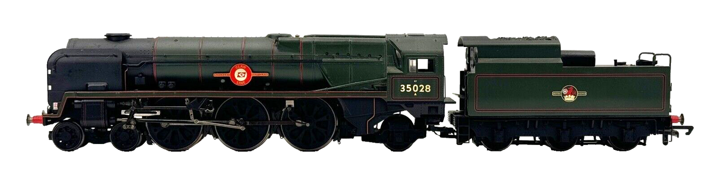 HORNBY 00 GAUGE - R2169 - BR 4-6-2 MERCHANT NAVY CLAN LINE 35028 - DCC FITTED