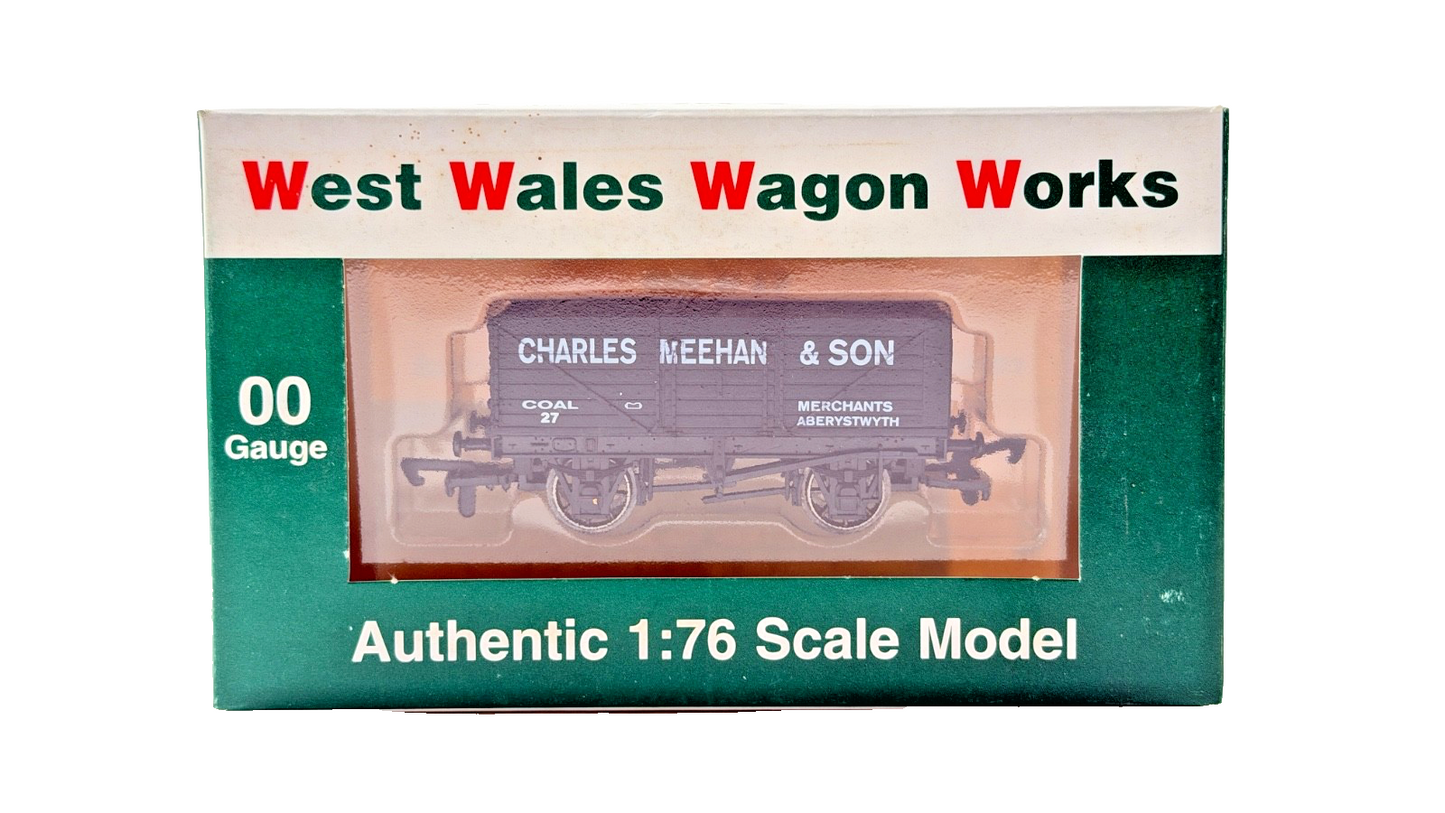 DAPOL 00 GAUGE - CHARLES MEEHAN ABERYSTWYTH COAL WAGON NO.27 (LIMITED EDITION)