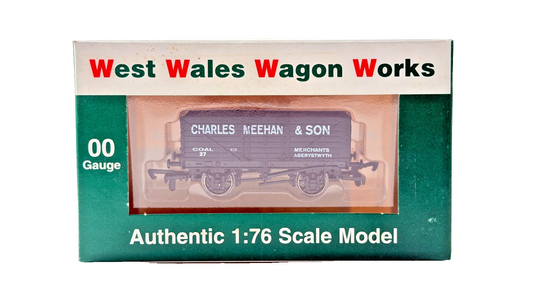 DAPOL 00 GAUGE - CHARLES MEEHAN ABERYSTWYTH COAL WAGON NO.27 (LIMITED EDITION)