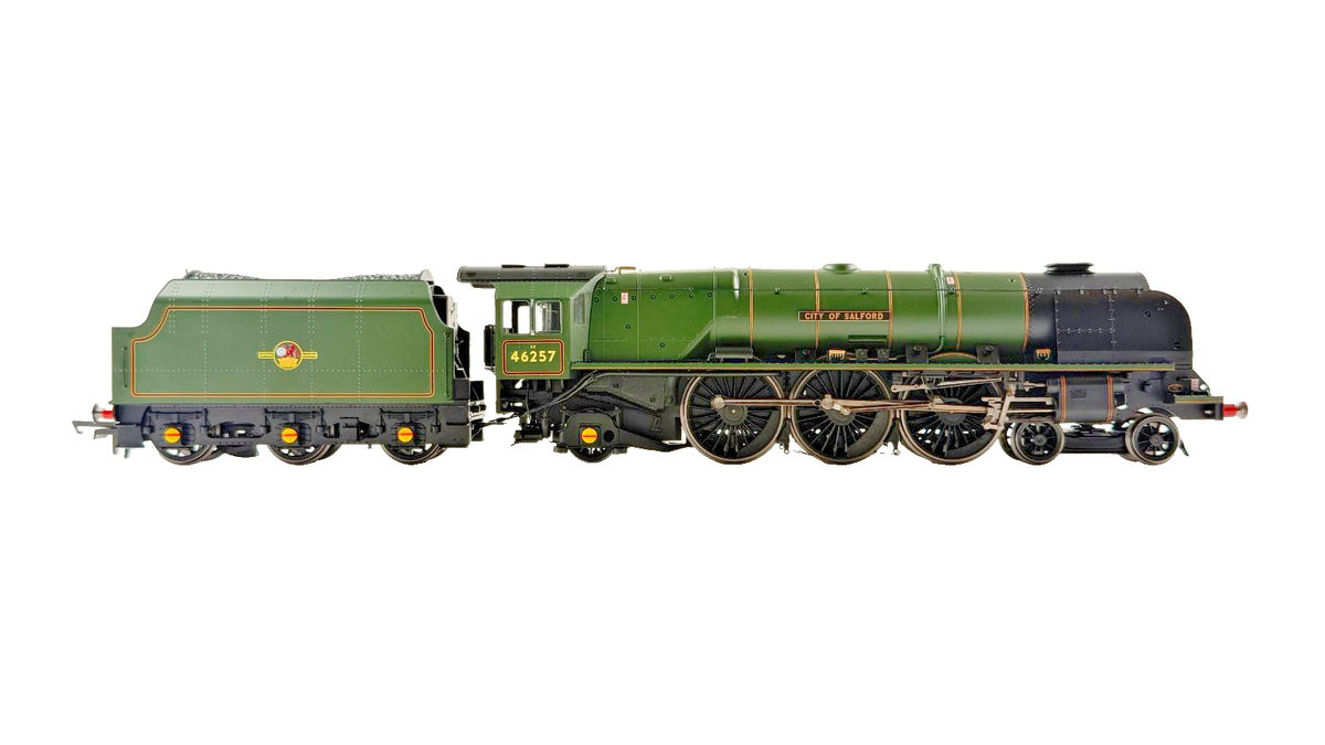 HORNBY OO GAUGE - R3856 - LATE BR PRINCESS CORONATION CITY OF SALFORD 46257