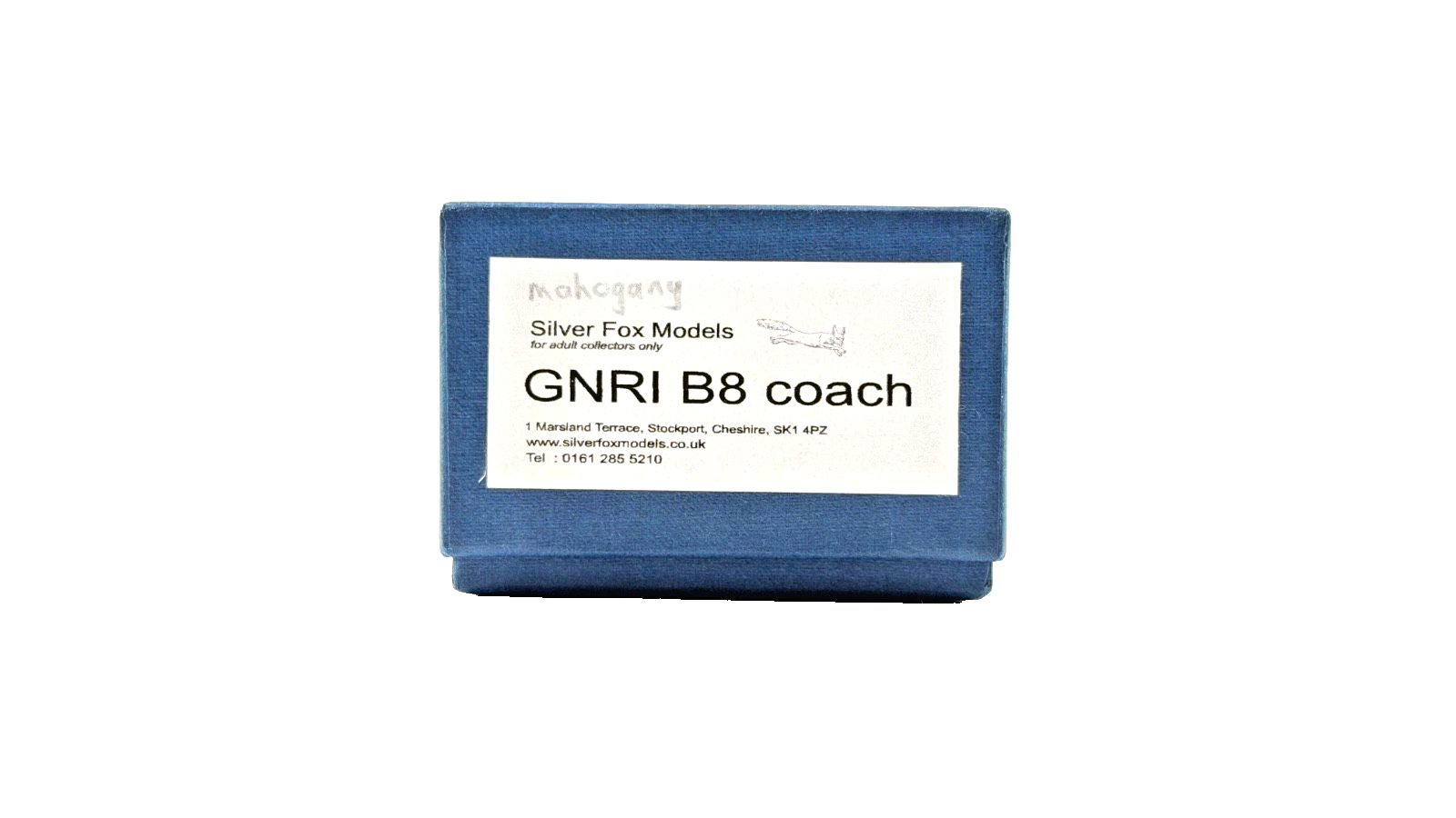 SILVER FOX MODELS OO GAUGE - GNRI NORTHERN IRISH RAIL B8 BUFFET CAR MAHOGANY 266