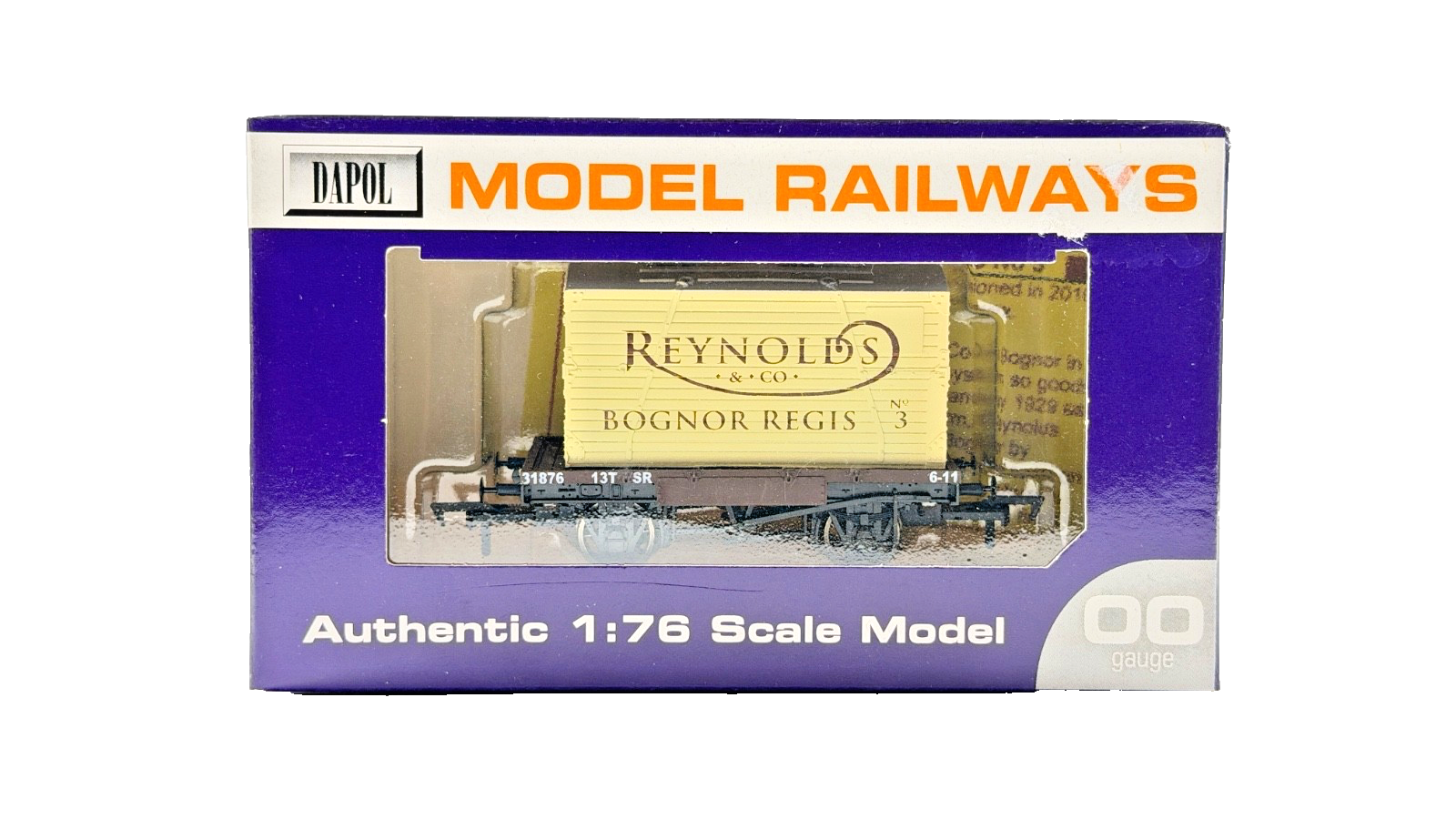 DAPOL 00 GAUGE - REYNOLDS & CO BOGNOR REGIS SOUTHERN CONFLAT (LIMITED EDITION)