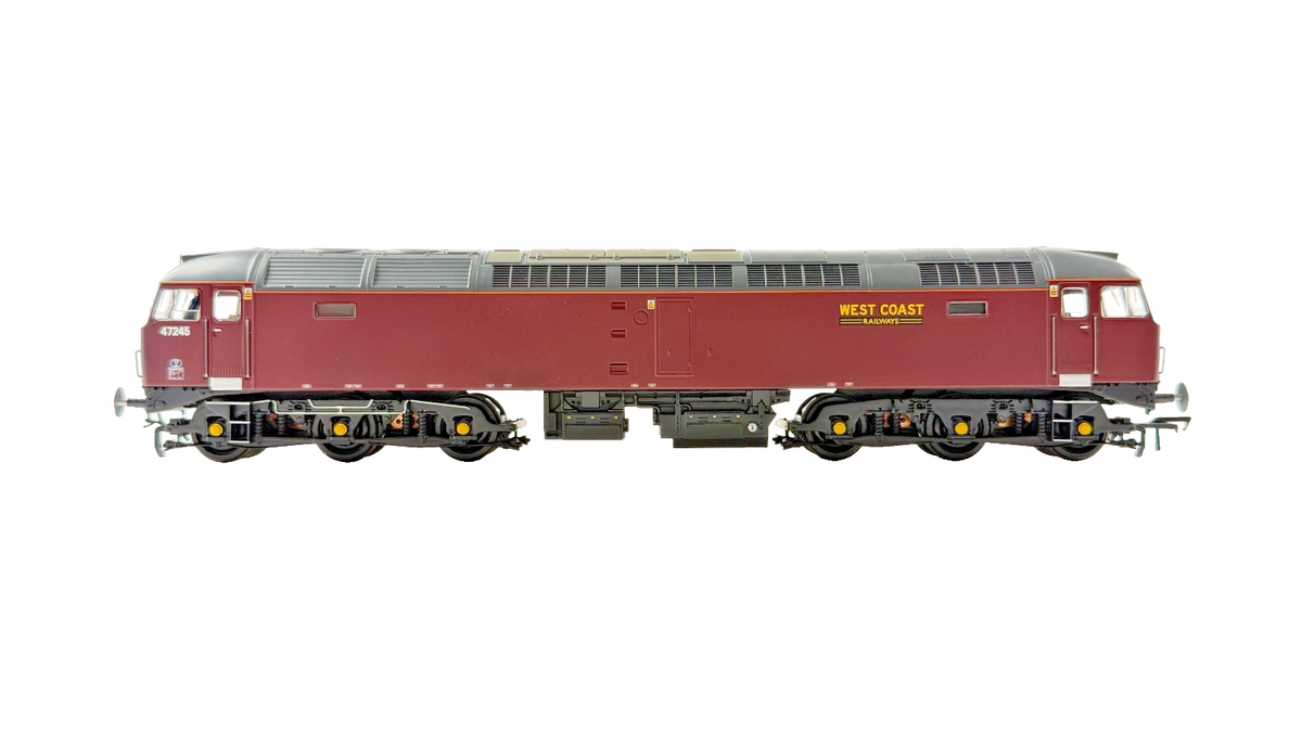 BACHMANN OO GAUGE - 32-818 - CLASS 47/0 DIESEL 47245 WEST COAST RAILWAY COMPANY