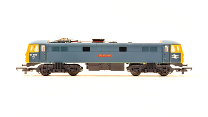 LIMA 00 GAUGE - 205125 - CLASS 87 ELECTRIC 87005 BR BLUE CITY OF LONDON BOXED