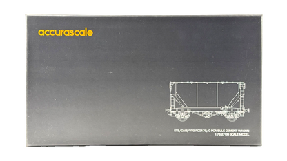 ACCURASCALE OO GAUGE - ACC2032-CS-M - PCA BULK CEMENT WAGONS CASTLE CEMENT