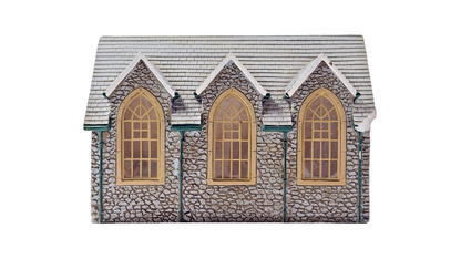 HORNBY SKALEDALE OO GAUGE - R8517 - OLD SCHOOL HOUSE - UNBOXED (MINOR DAMAGE)