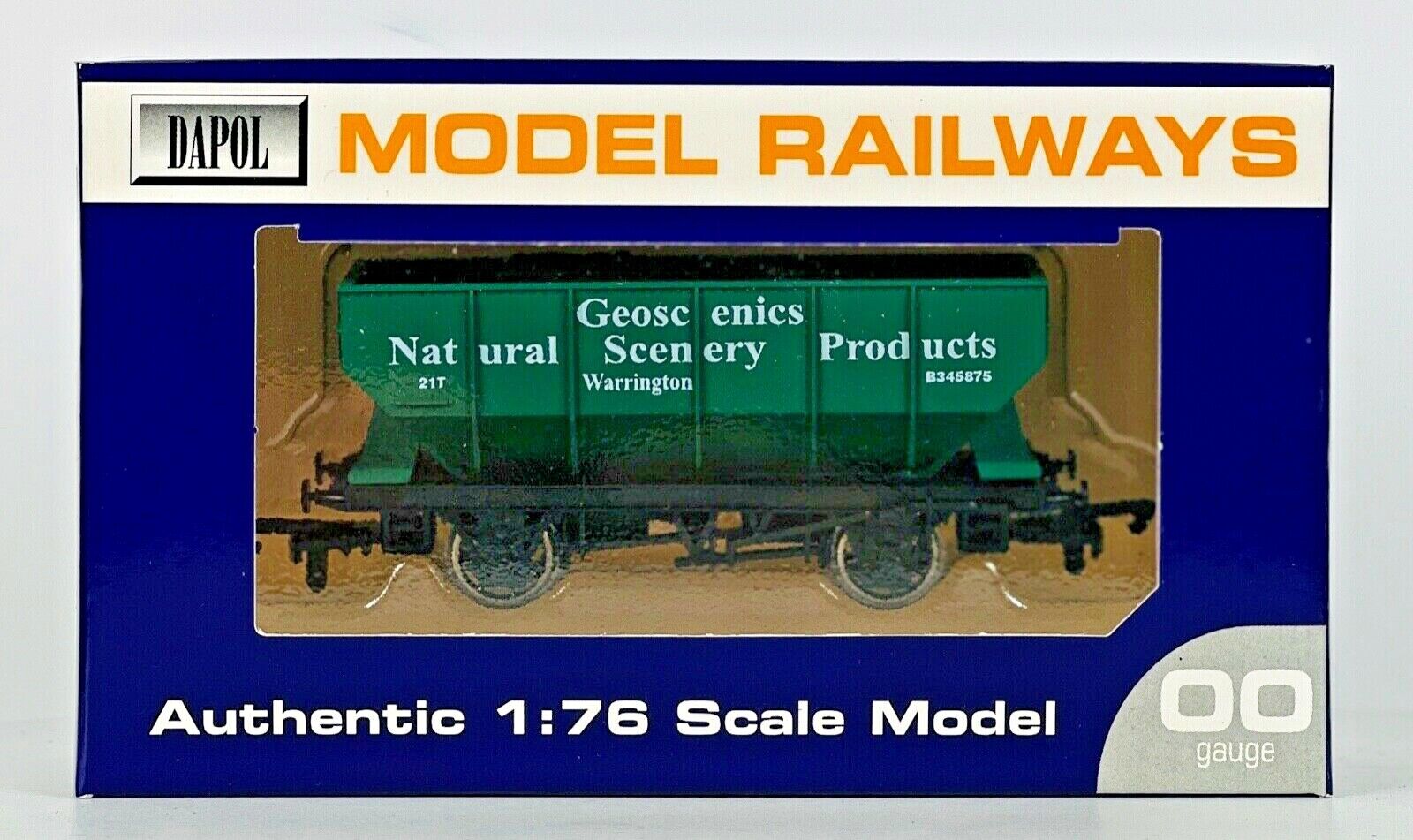 DAPOL 00 GAUGE - S1154 - GEO-SCENICS SCENERY 21T HOPPER WAGON (LIMITED EDITION)