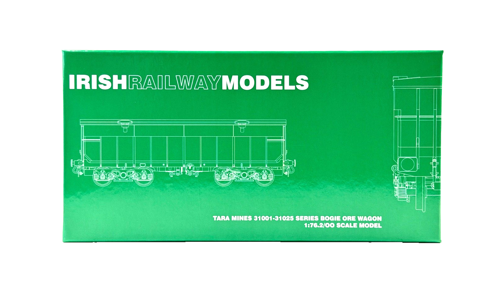 IRISH RAILWAY MODELS 00 GAUGE - IRM1026-BL-B - TARA MINES BLUE BOGIE ORE WAGONS