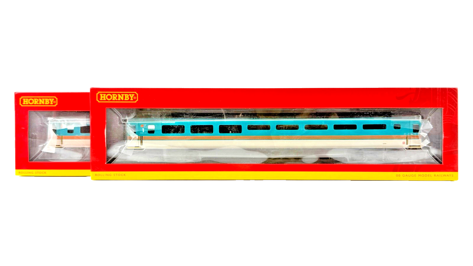 HORNBY OO GAUGE - R4590/R4639C - MIDLAND MAINLINE MK3 BUFFET & STANDARD COACHES