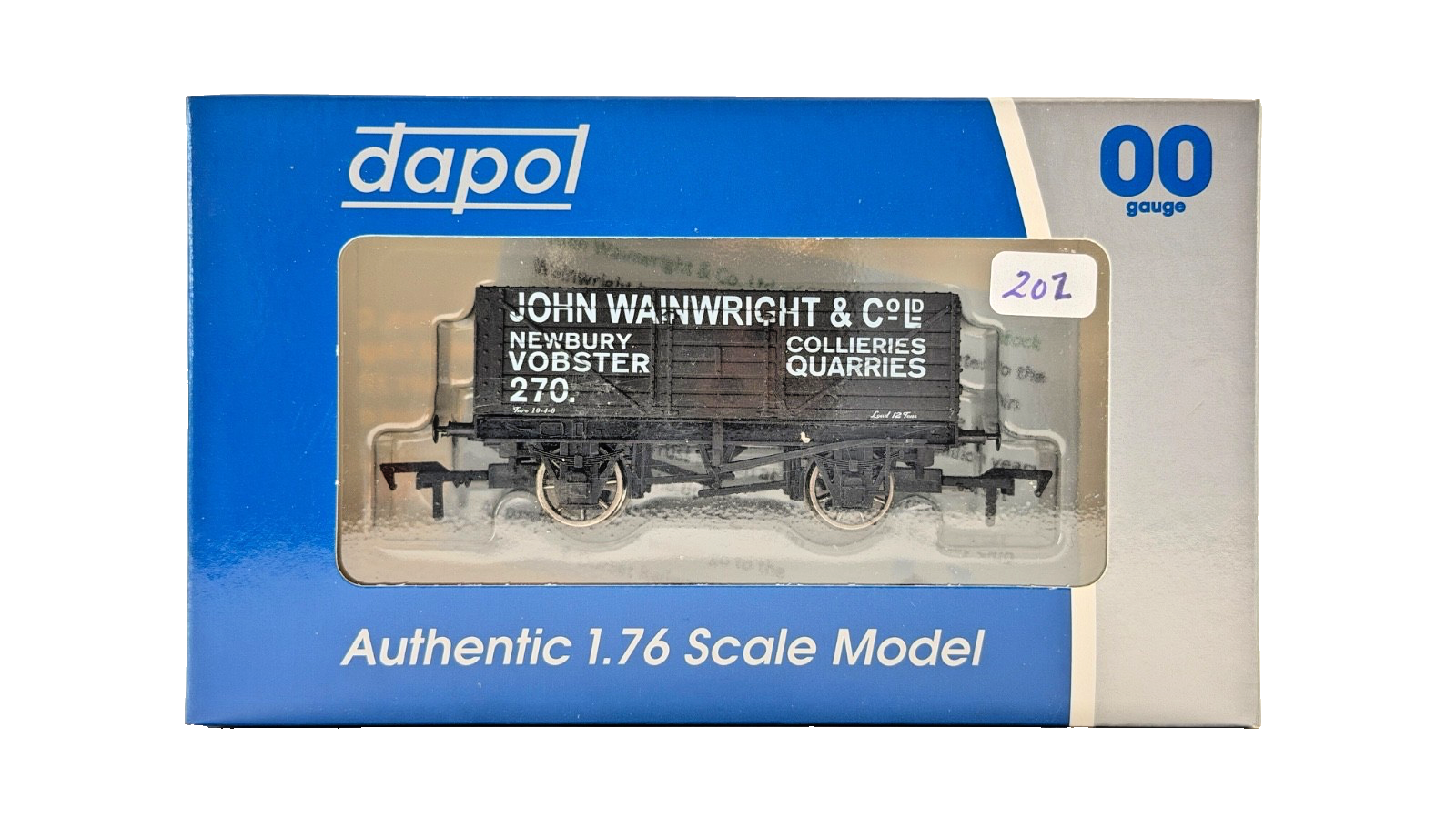 DAPOL 00 GAUGE - JOHN WAINWRIGHT NEWBURY COLLIERY VOBSTER 270 (LIMITED EDITION)