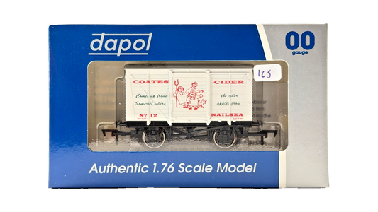DAPOL 00 GAUGE - COATES CIDER NAILSEA SOMERSET VENT VAN NO.12 (LIMITED EDITION)