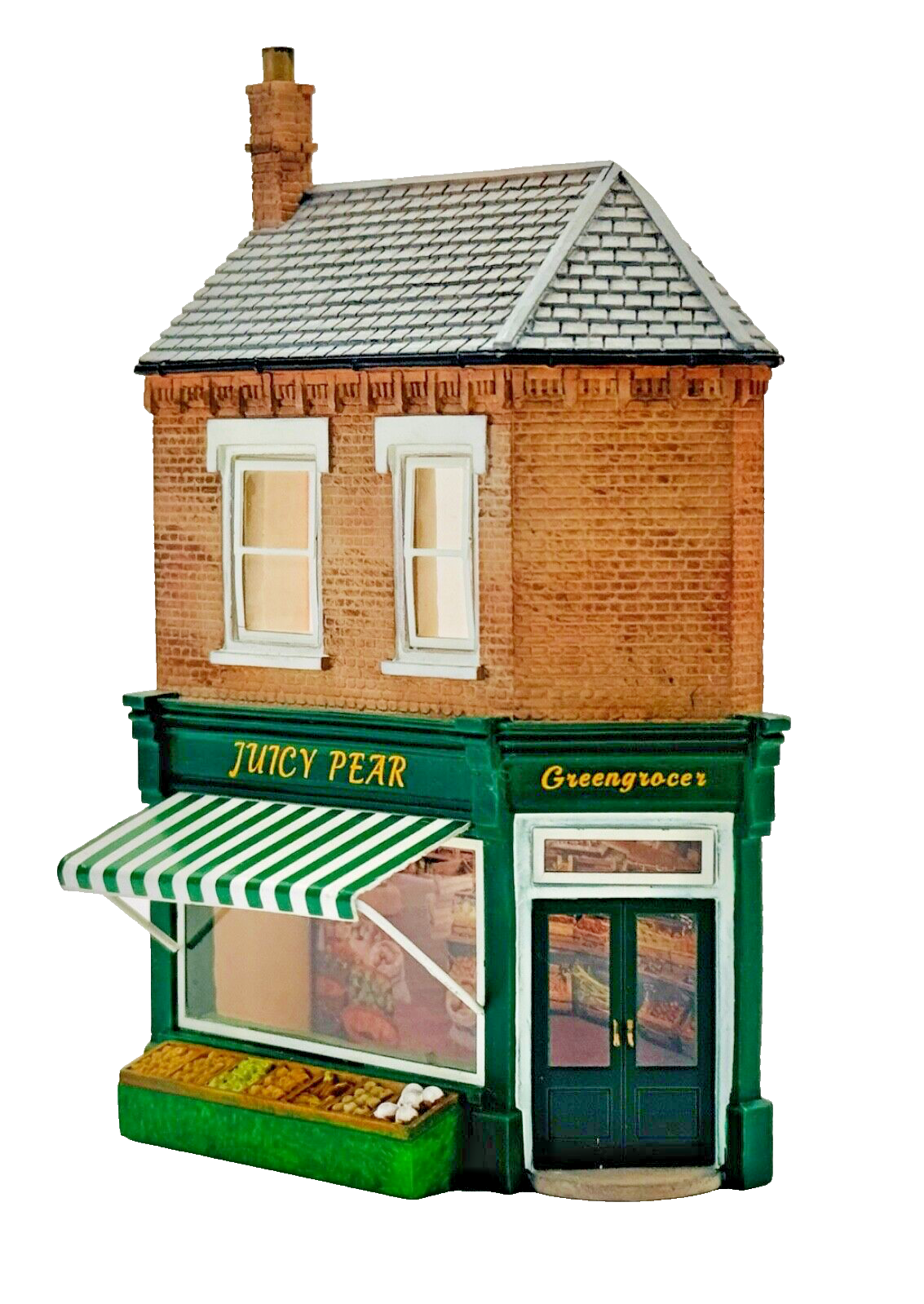 BACHMANN 00 GAUGE SCENECRAFT - 44-253 - LOW RELIEF GREENGROCERS - BOXED