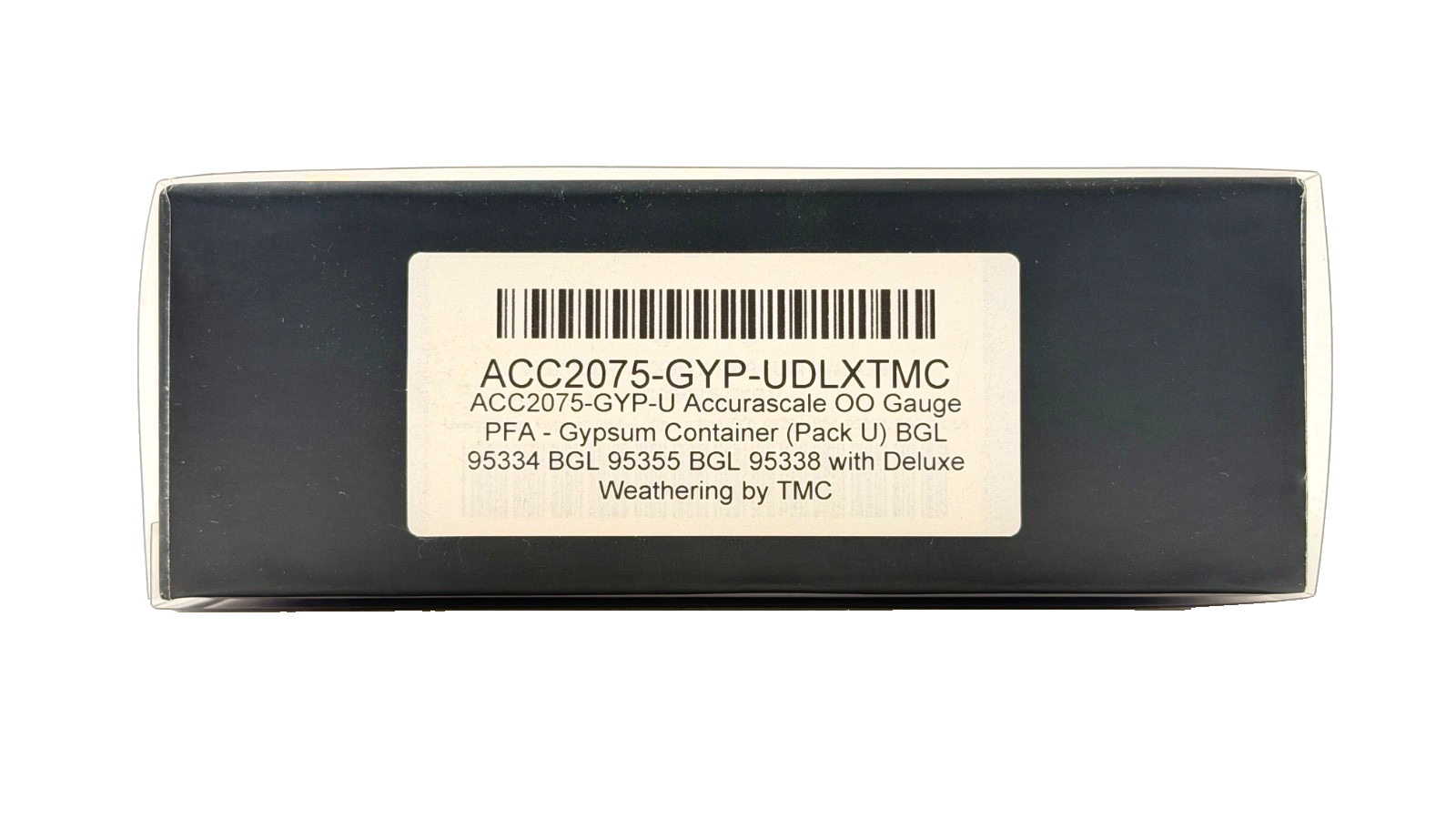 ACCURASCALE OO GAUGE - ACC2075-GYP-U - PFA CONTAINER WAGONS GYPSUM TMC WEATHERED