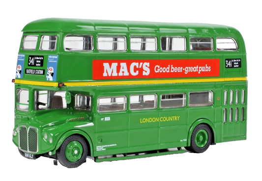 EFE OO SCALE 1/76 SCALE - E41902 - AEC ROUTEMASTER ROUTE 341 HATFIELD LONDON NEW