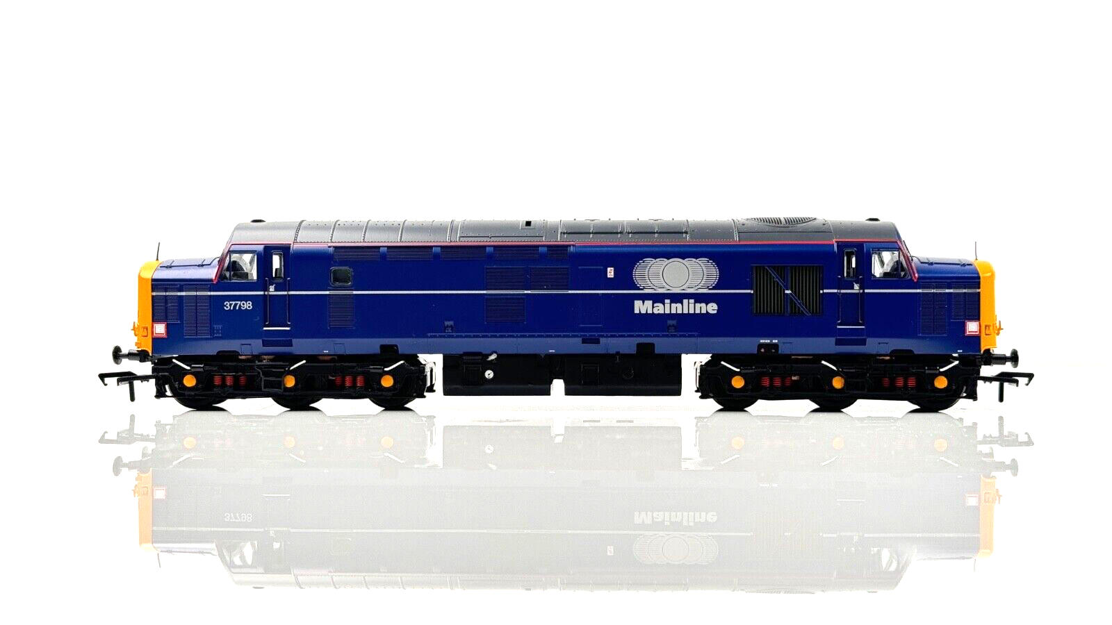 BACHMANN 00 GAUGE - 32-390XDS - CLASS 37 TRANSRAIL MAINLINE DIESEL SET DCC SOUND