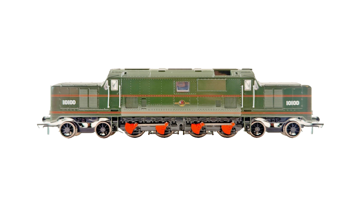 KR MODELS OO GAUGE - THE FELL BR GREEN LOCOMOTIVE 10100 DCC SOUND BOXED