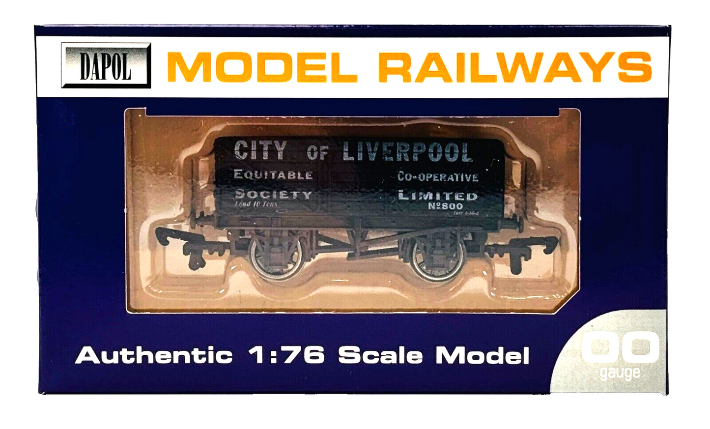 DAPOL 00 GAUGE - CITY OF LIVERPOOL EQUITABLE COOPERATIVE 800 (LIMITED EDITION)