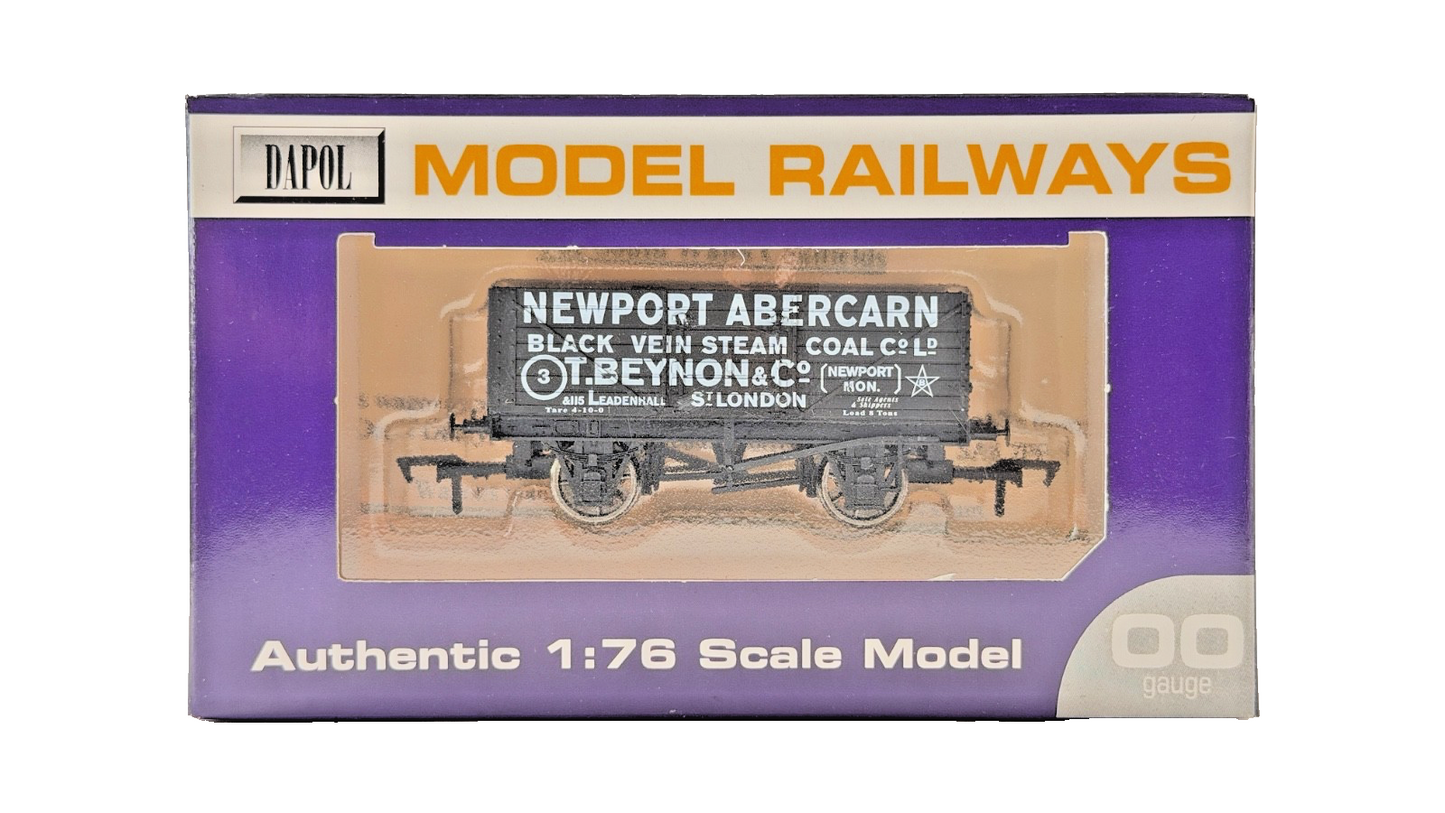 DAPOL 00 GAUGE - NEWPORT ABERCARN BLACK VEIN STEAM COAL NO.3 (LIMITED EDITION)