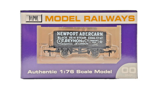 DAPOL 00 GAUGE - NEWPORT ABERCARN BLACK VEIN STEAM COAL NO.3 (LIMITED EDITION)