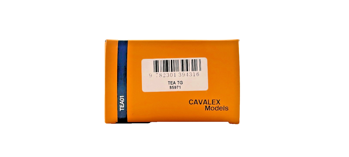 CAVALEX MODELS OO GAUGE - TEA01 - TEA TANK WAGON TOTAL GREY 85971 BOXED