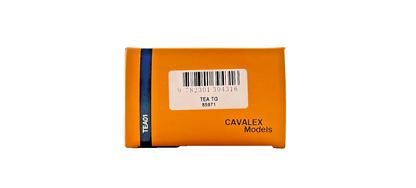 CAVALEX MODELS OO GAUGE - TEA01 - TEA TANK WAGON TOTAL GREY 85971 BOXED