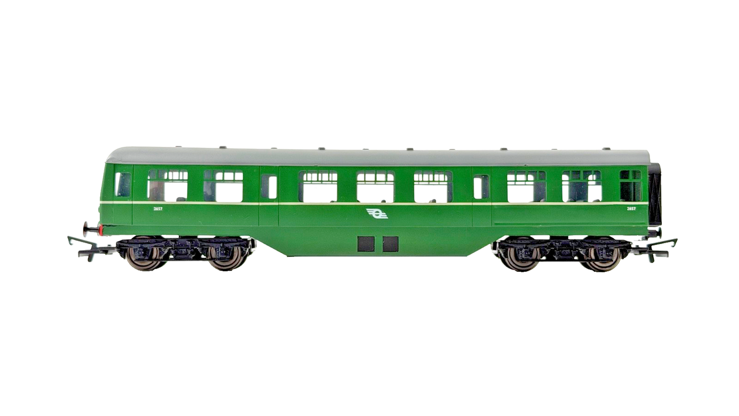SILVER FOX MODELS OO GAUGE - CIE GREEN 2600 CLASS RAILCAR 2 CAR DMU PARK ROYAL