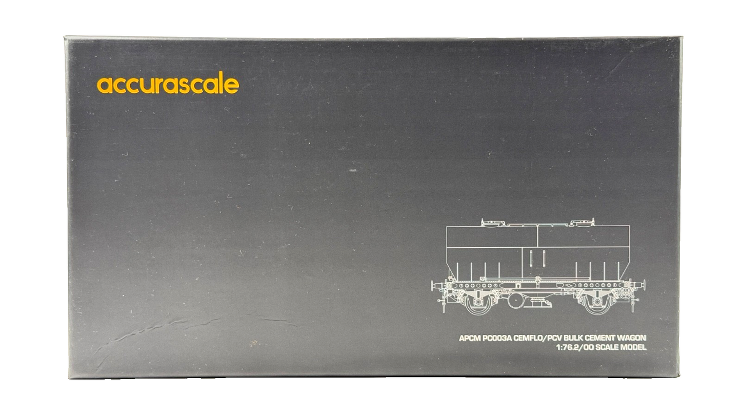 ACCURASCALE OO GAUGE - ACC1068-PCV-K - CEMFLO PCV BULK CEMENT WAGON APCM TOPS