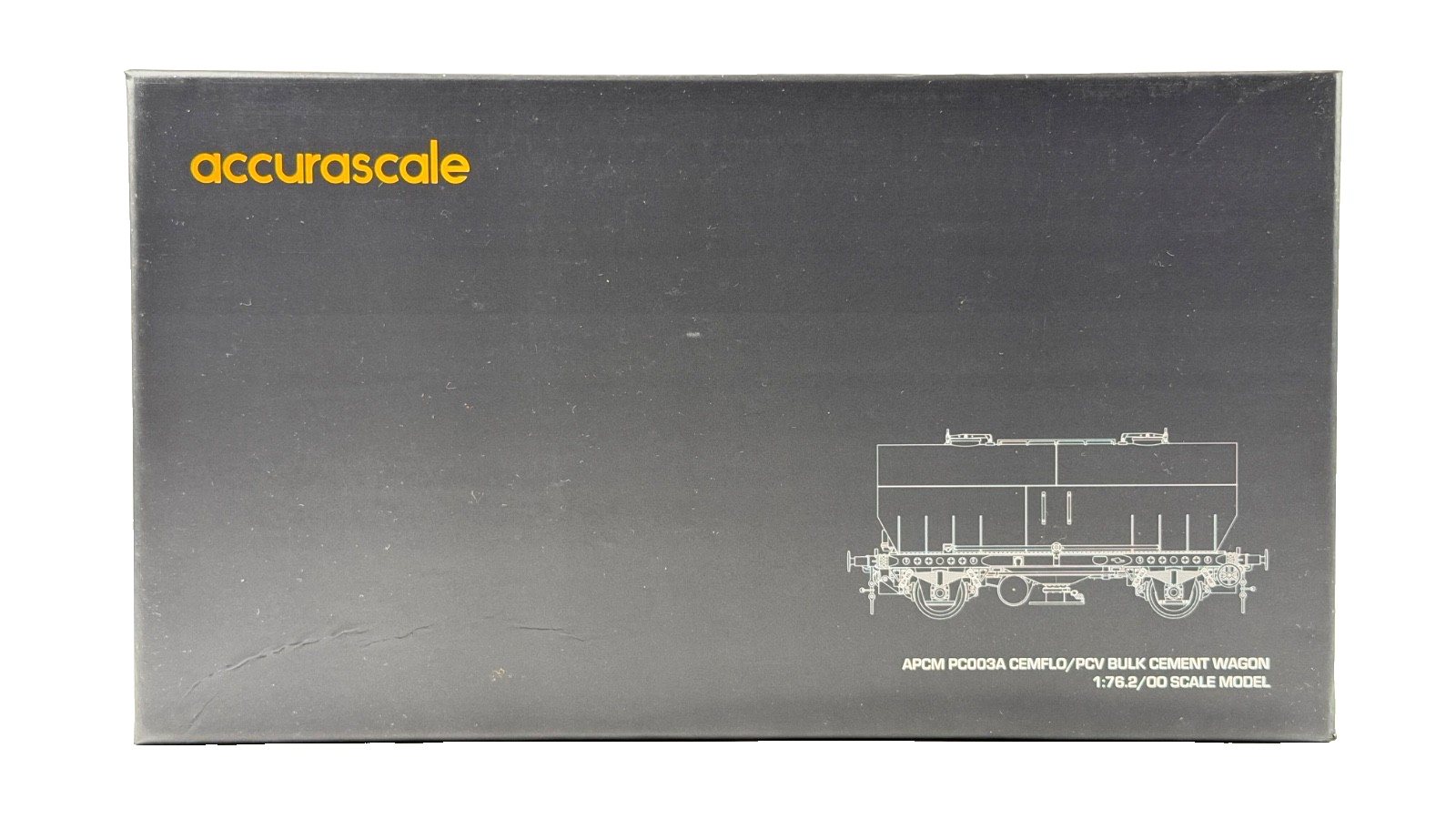 ACCURASCALE OO GAUGE - ACC1068-PCV-K - CEMFLO PCV BULK CEMENT WAGON APCM TOPS