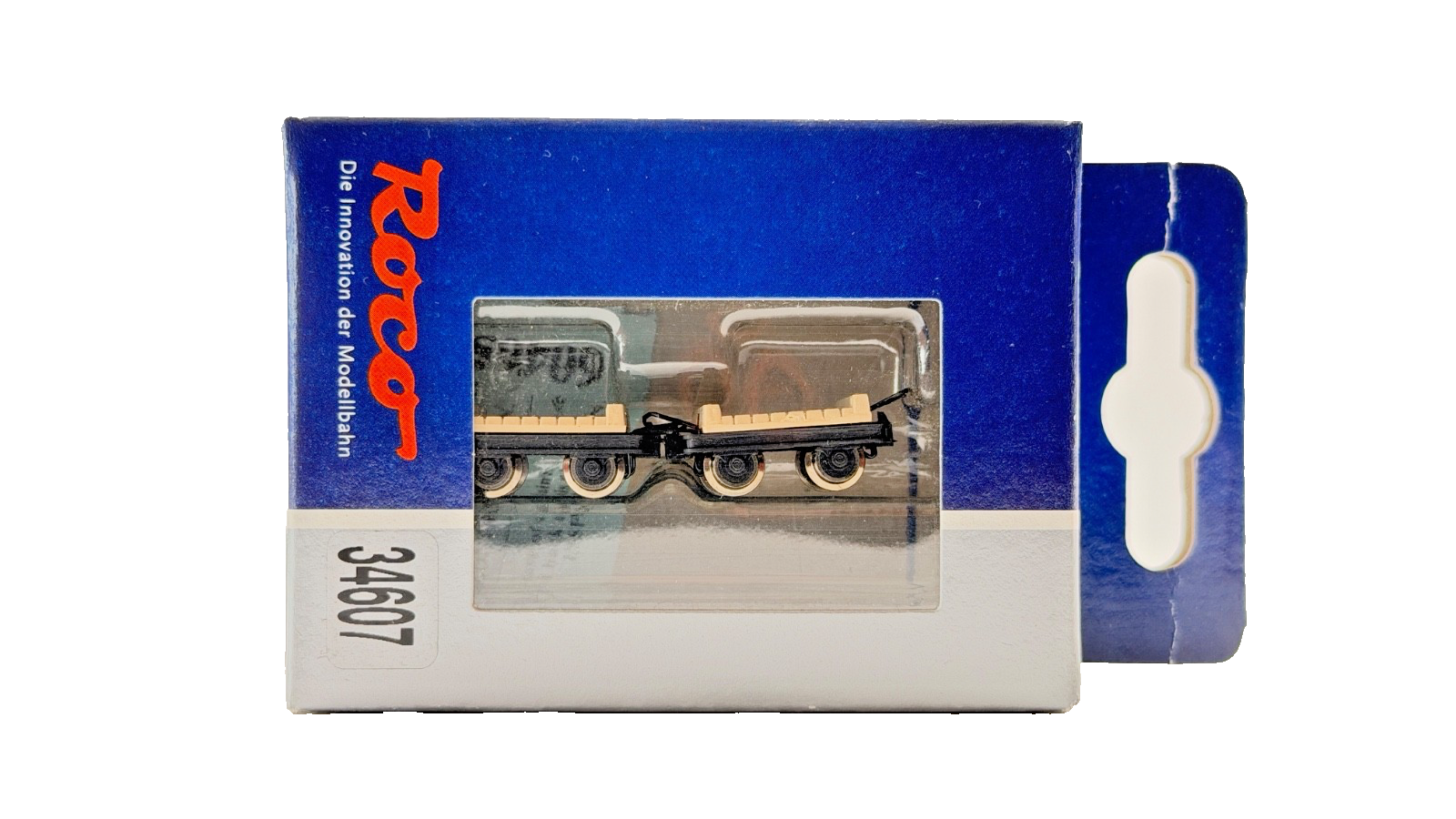 ROCO HOe SCALE - 34607 - FLATBED BRIDGE WAGONS - BOXED