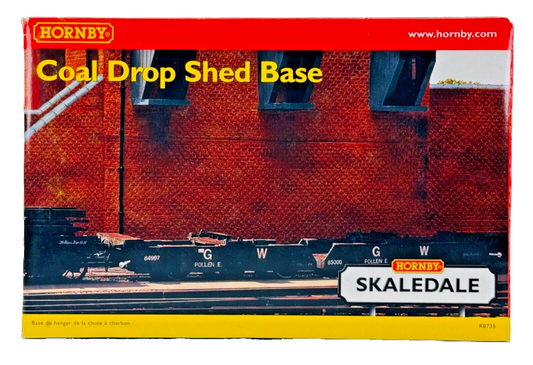 HORNBY 00 GAUGE SKALEDALE - R8735 - COAL DROP SHED BASE - BOXED