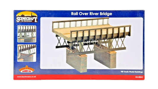BACHMANN OO GAUGE SCENECRAFT - 44-0041 - RAIL OVER RIVER BRIDGE - NEW