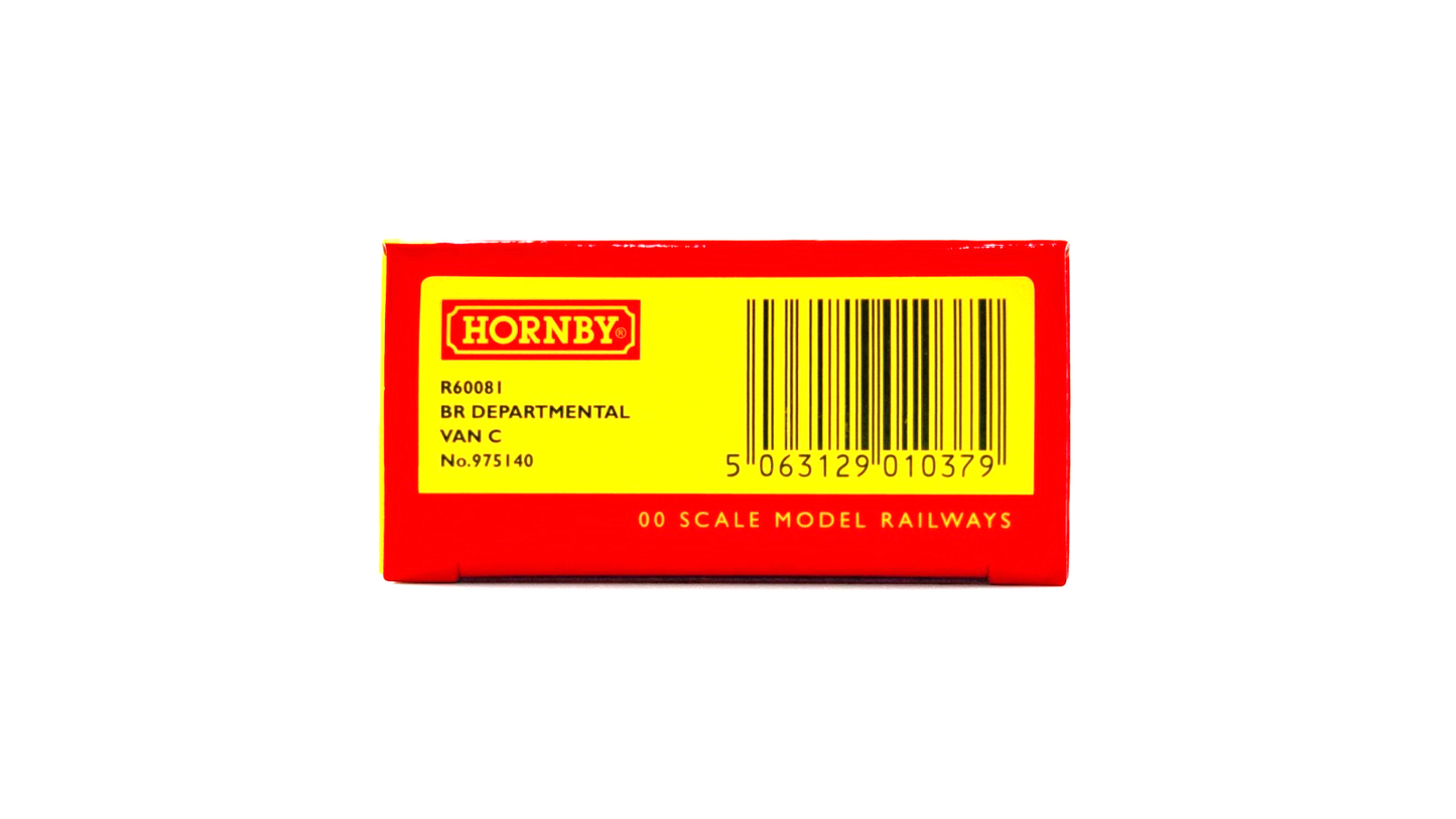 HORNBY 00 GAUGE - R60081 - BR GREEN DEPARTMENTAL VAN C NO.975140 - NEW