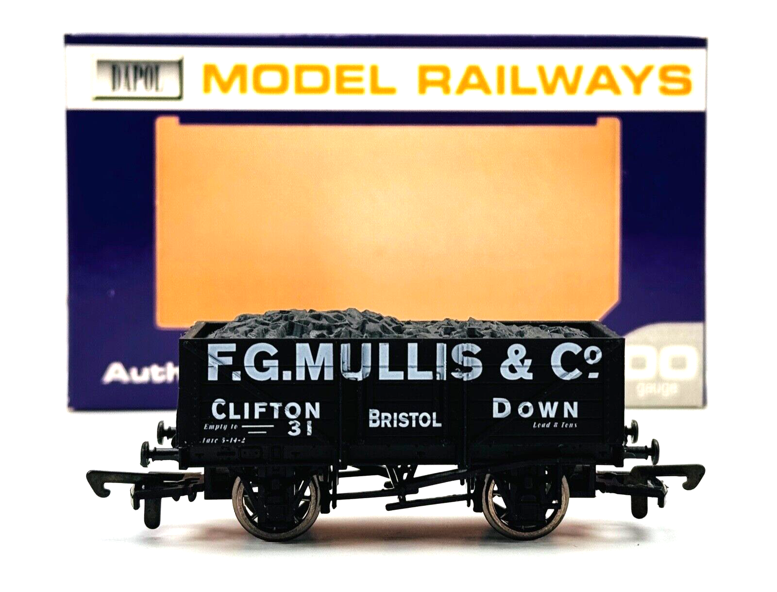 DAPOL 00 GAUGE - F.G MULLIS CLIFTON DOWN BRISTOL NO.31 (WEST WALES WAGON WORKS)