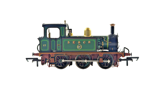 HATTONS OO GAUGE - H4-P-015 - SECR P CLASS 0-6-0T 27 SE&CR GREEN LIVERY BOXED