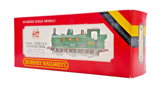 HORNBY 00 GAUGE - R041 - GWR GREAT WESTERN 0-6-0 PANNIER TANK LOCOMOTIVE 8751
