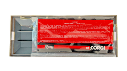 *IMPERFECT* CORGI OOC 1/76 SCALE - OM44707 - DENNIS DART SLF TRAVEL LONDON BOXED