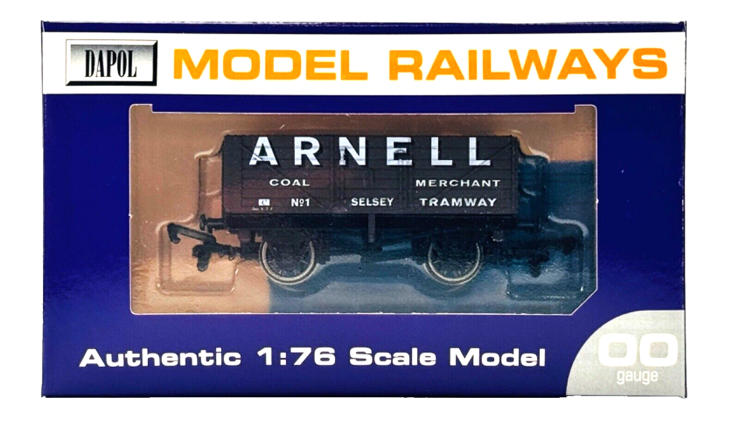 DAPOL 00 GAUGE - ARNELL COAL MERCHANT SELSEY TRAMWAY WAGON 1 (LIMITED EDITION)