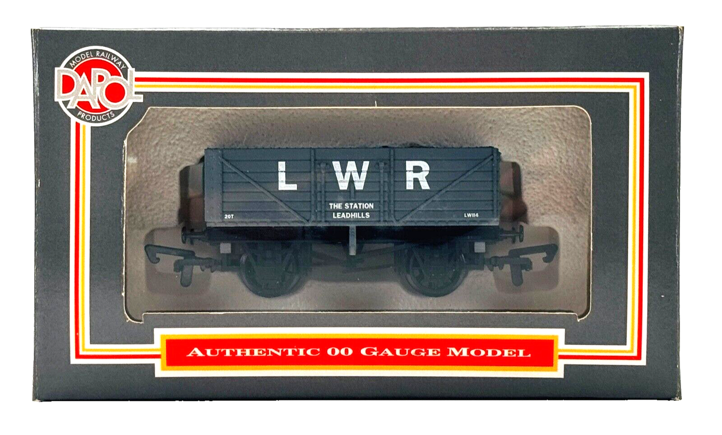 DAPOL 00 GAUGE - LEADHILLS & WANLOCHHEAD RAILWAY LWR WAGON (LIMITED EDITION)