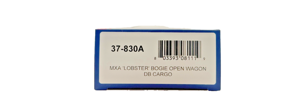 BACHMANN OO GAUGE - 37-830A - MXA LOBSTER BOGIE OPEN WAGON DB CARGO RED